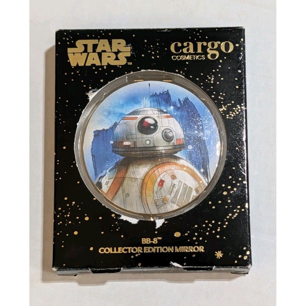 Cargo Cosmetics Star Wars Limited Edition BB-8 Collector Compact Mirror NIB